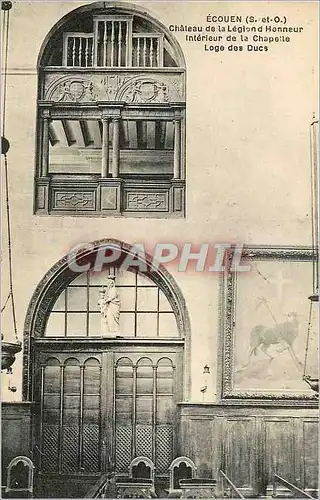 Cartes postales Ecouen (S et O) Chateau de la Legion d'Honneur