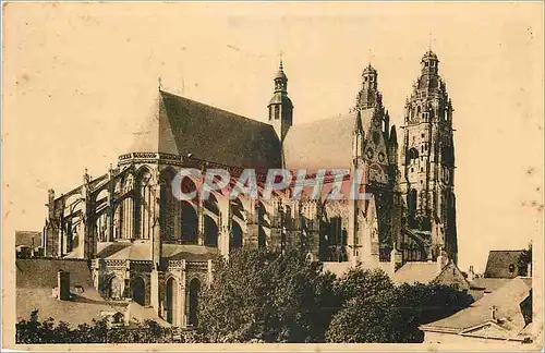 Cartes postales Tours (I et L) la Cathedrale Saint Galien