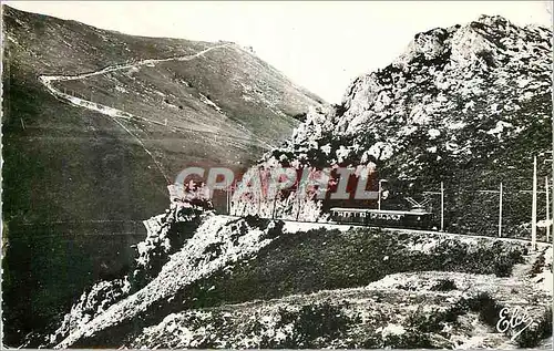 Cartes postales moderne Pays Basque la Rhune le Chemin de Fer a Cremaillere Funiculaire