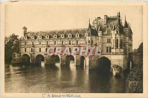Cartes postales Chateau de Chenonceaux la Douce France Chateaux de la Loire