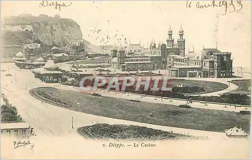 Cartes postales Dieppe le Casino