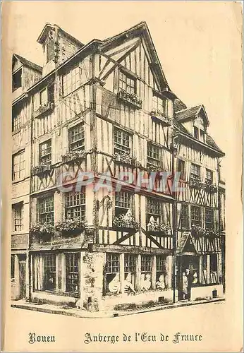 Ansichtskarte AK Rouen Auberge de l'Ecu de France