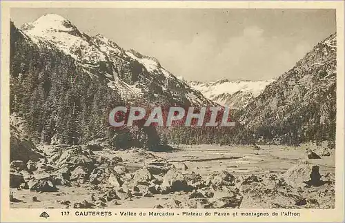 Cartes postales Cauterets Vallee du Marcadau