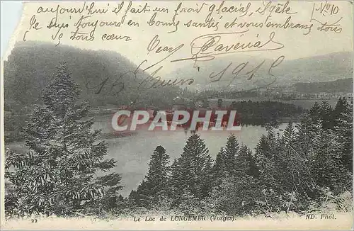 Cartes postales Le Lac de Longemer (Vosges)