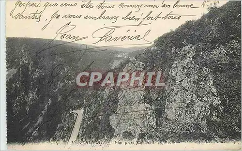 Cartes postales La Schlucht Vue prise du Petit Tanneck