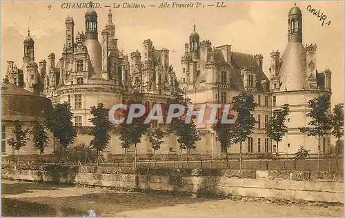 Ansichtskarte AK Chambord le Chateau Aile Francois Ier