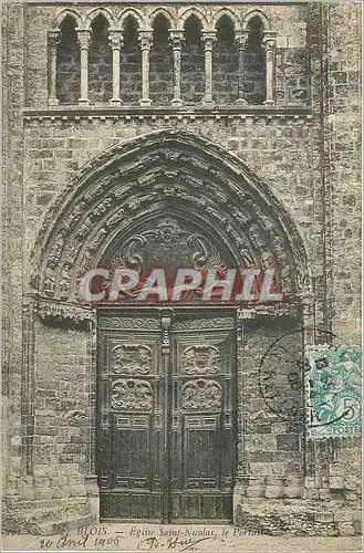 Cartes postales Blois Eglise Saint Nicolas