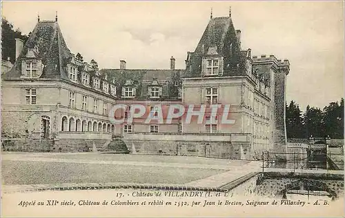 Cartes postales Chateau de Villandry (I et L)