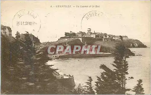 Cartes postales Granville le Casino et le Roc