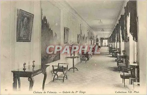 Ansichtskarte AK Chateau de Valencay Galerie du Ier Etage