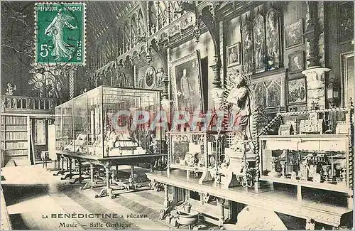 Cartes postales La Benedictine a Fecamp Musee Salle Gophique