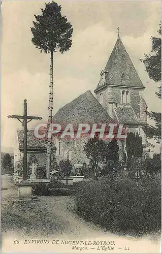 Ansichtskarte AK Environs de Nogent le Rotrou Margon l'Eglise