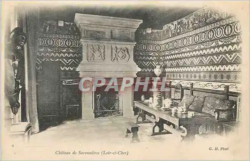 Cartes postales Chateau de Savonnieres (Loir et Cher) (carte 1900)
