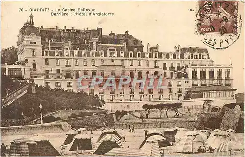 Cartes postales Biarritz le Casino Bellevue