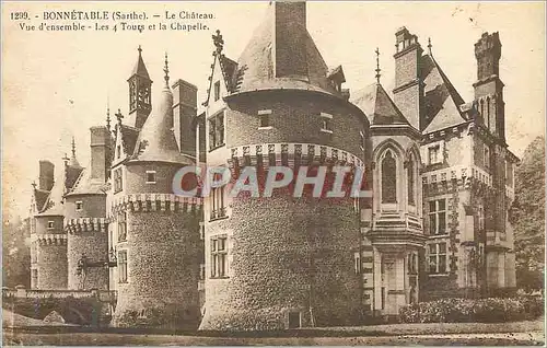 Ansichtskarte AK Bonnetable (Sarthe) le Chateau