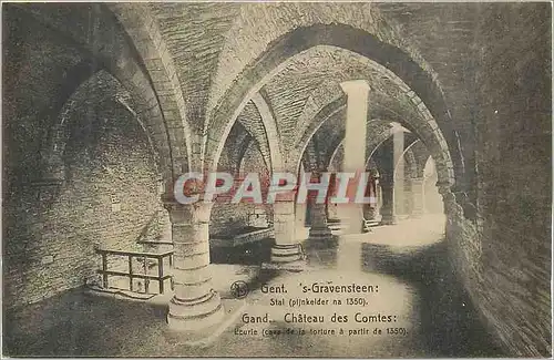 Cartes postales Gent Gand Chateau des Comtes