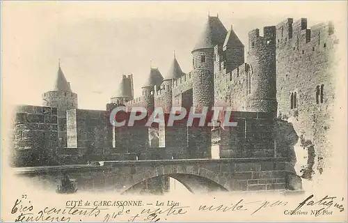 Ansichtskarte AK Cite de Carcassonne les Lices