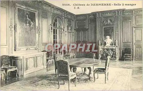 Cartes postales Chateau de Dampierre Salle a Manger