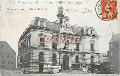 Ansichtskarte AK Chambery l'Hotel de Ville