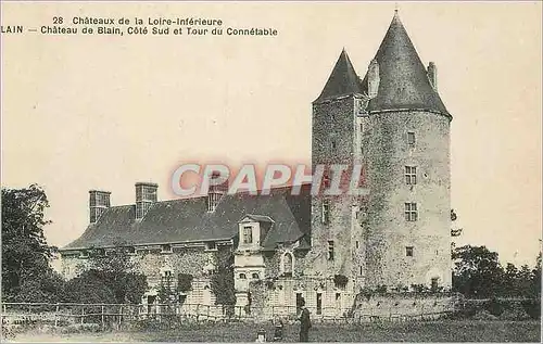 Cartes postales Chateau de la Loire Inferieure Chateau de Blain
