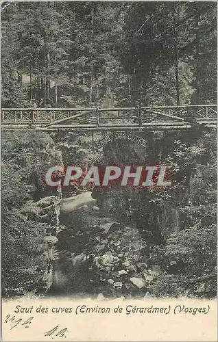 Cartes postales Saut des Cuves (Environ de Gerardmer) Vosges