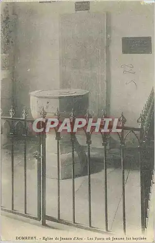 Cartes postales Domremy Eglise de Jeanne d'Arc