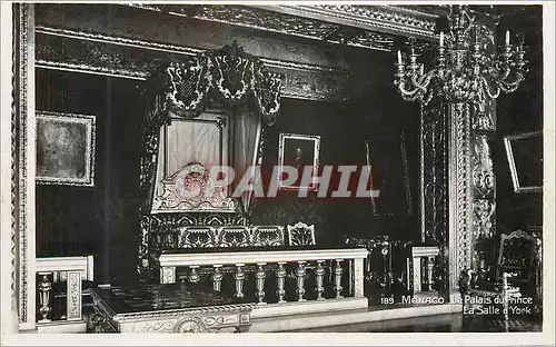 Cartes postales moderne Monaco le Palais du Prince la Salle d'York