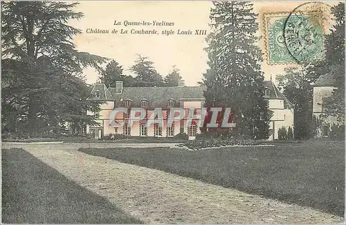 Cartes postales Chateau de la Couharde Style Louis XIII la Queue les Yvelines