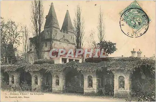 Cartes postales Chateau d'Anet la Chapelle