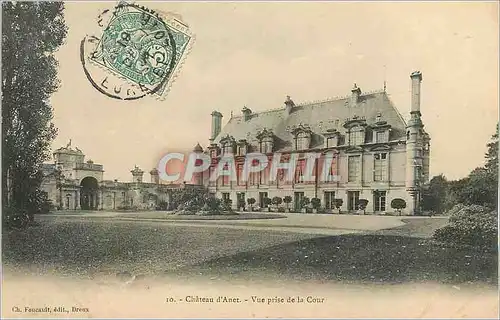 Cartes postales Chateau d'Anet Vue Prise de la Cour