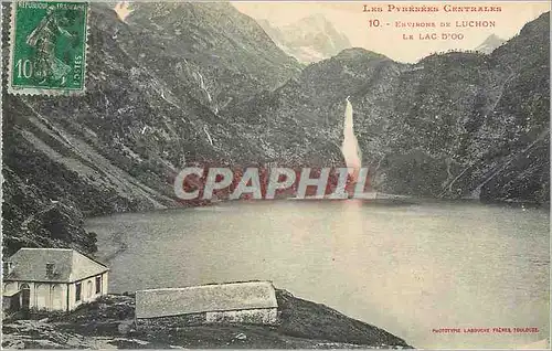 Cartes postales Environs de Luchon le Lac d'Oo les Pyrenees Centrales