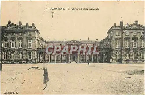Cartes postales Compiegne le Chateau Facade Principale