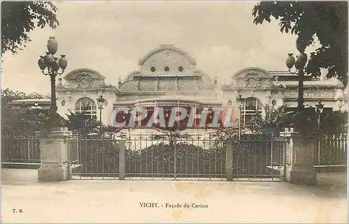 Cartes postales Vichy Facade du Casino