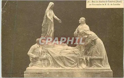 Cartes postales Don du Diocese de Cambrai (Nord) au Sanctuaire de N D de Lourdes