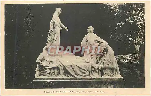 Cartes postales Salus Infirmorum par Jules Dechin