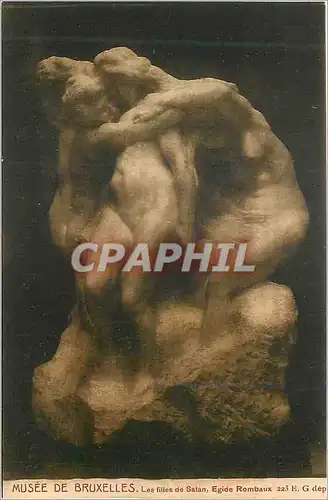 Cartes postales Musee de Bruxelles les Filles de Satan