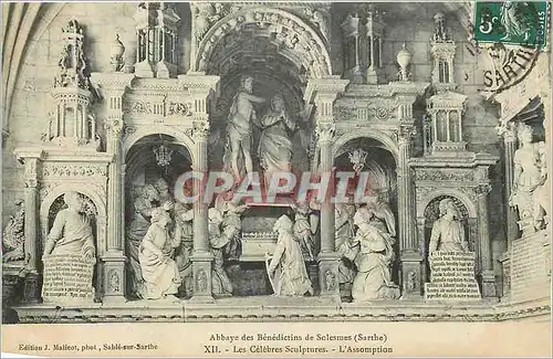 Ansichtskarte AK Abbaye des Benedictins de Solesmes (Sarthe)