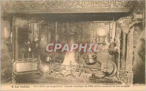 Ansichtskarte AK Les Andelys Hostellerie du Grand Cerf