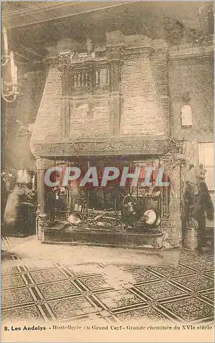 Cartes postales Les Andelys Hostellerie du Grand Cerf