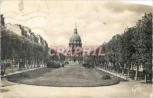 Cartes postales moderne Paris et ses Merveilles Avenue de Breteuil et Dome des Invalides