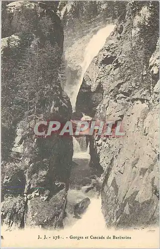 Cartes postales Gorges et Cascade de Barberine
