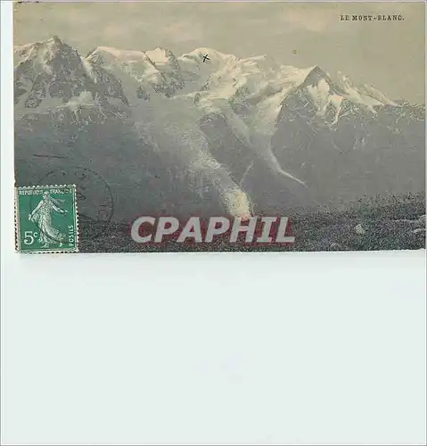 Cartes postales Le Mont Blanc