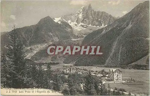 Cartes postales Praz et l'Aiguille du Dru