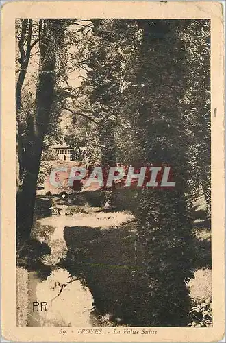 Cartes postales Troyes La Vallee Suisse