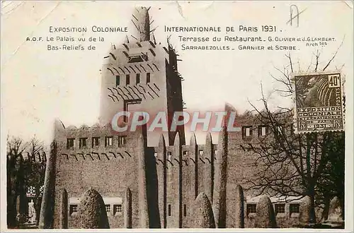 Cartes postales Paris Exposition Coloniale Internationale