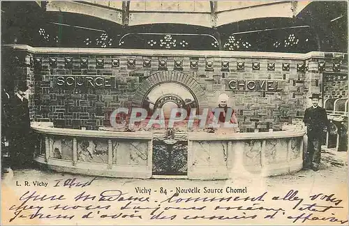 Cartes postales Vichy Nouvelle Source Chomel (carte 1900)