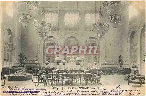 Ansichtskarte AK Vichy Casino Nouvelle Salle de Jeux (carte 1900)