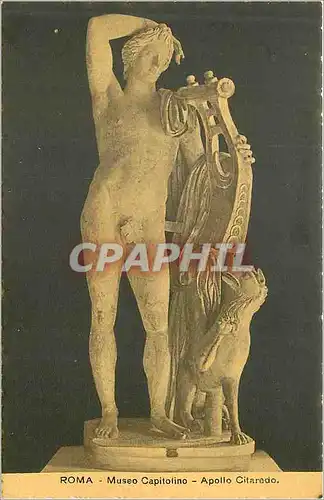 Cartes postales Roma Museo Capitolino Apollo Citaredo