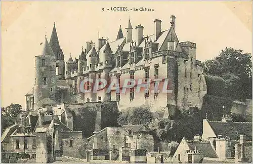 Cartes postales Loches Le Chateau