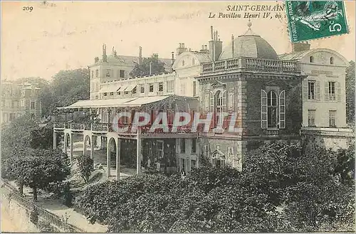 Cartes postales Saint Germain Le Pavillon Henri IV
